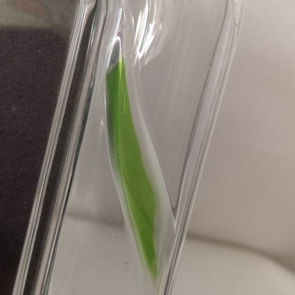 Beautiful Original Waltherglas Photo Frame with Coloured Pink Purple Tulips - Picture 8 of 8